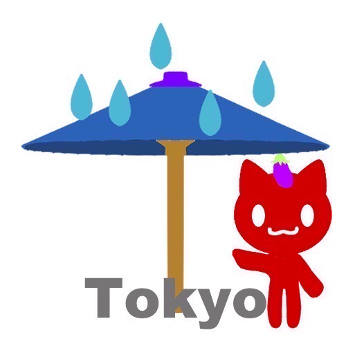 Rainy in Tokyo